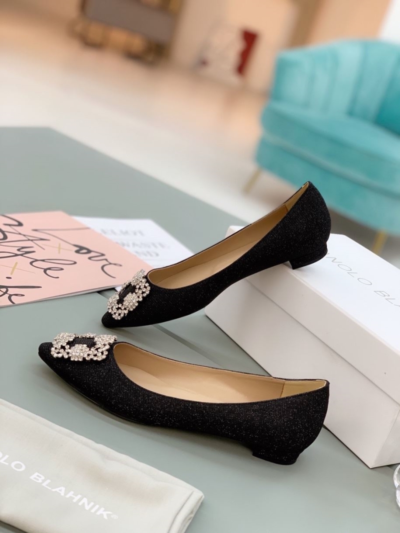 Manolo Blahnik flat shoes